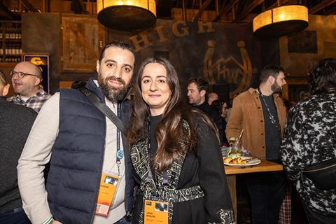 (L-R) Abd Alkader Habak and Janay Boulos (Birds of War)